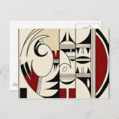 ホピ陶器01 ポストカード (正面/裏面)