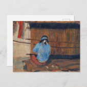 ホピ・ウィーバーの勉強 ポストカード (正面/裏面)