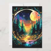 ホファイズウッズ魔法誕生日 招待状 (裏面)