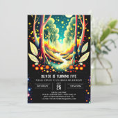 ホファイズナイトタイムアドベンチャー誕生日 招待状 (スタンド正面)