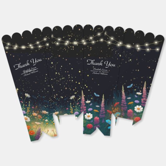 ホフエレガントレフ素朴結婚式招待状フェイスボー フェイバーボックス (見開き)