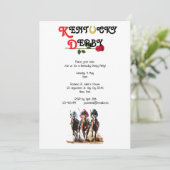 ホフケンタッキーダービー招待状 招待状 (スタンド正面)