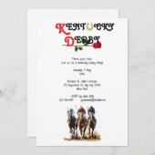 ホフケンタッキーダービー招待状 招待状 (正面/裏面)