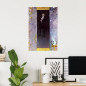 ホフブルク俳優ジョセフ・レウィンスキーをカルロス・バイ・クリムト ポスター (ホームオフィス)