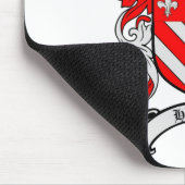 ホフマンの家紋-ホフマンの紋章付き外衣 マウスパッド (コーナー)