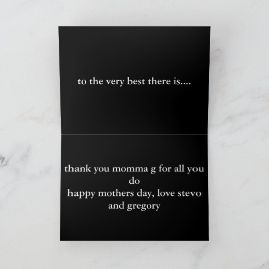 ホフマンズハワイ カード (内部)