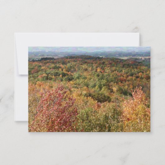 ホフマンヒルズ州レクリエーションエリア ノートカード (正面)