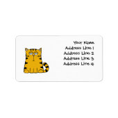 ホフム子猫 ラベル (正面)