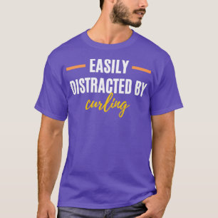 ホブのための完璧な贈り物をカールすることによって容易に気を散らす Tシャツ