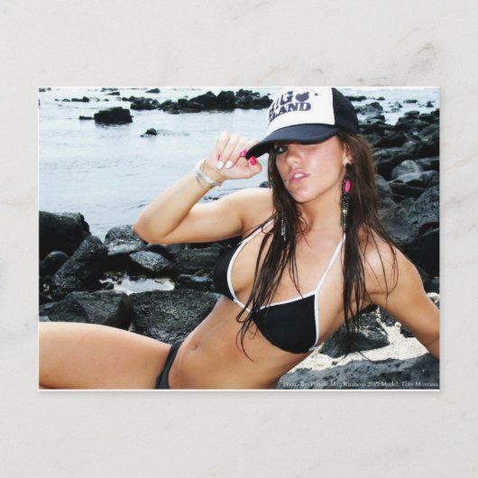 ホブラー！...，ビッグ島爆弾ポストカード ポストカード (正面)