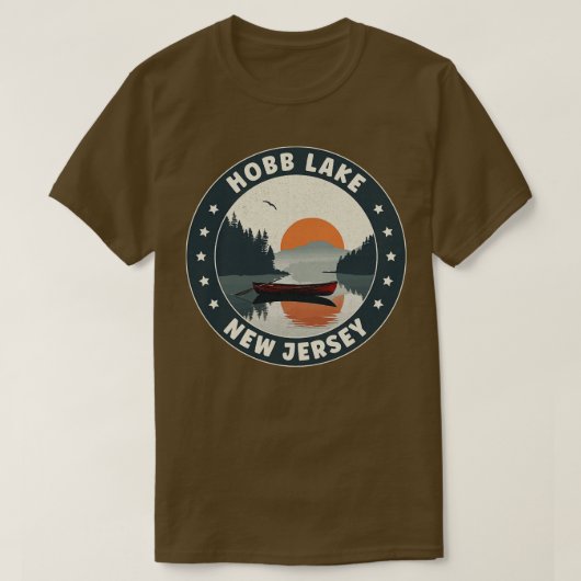 ホブレイクニュージャージーサンセット Tシャツ (デザイン正面)