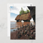 ホプウェル植木鉢ロックスニューブランズウィック葉書 ポストカード (正面/裏面)