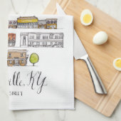 ホプキンズビルKYキッチンタオル キッチンタオル (四つ折り)