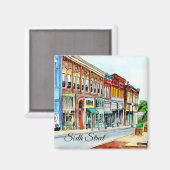 ホプタウン第6通り磁石 マグネット (正面/裏面)