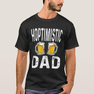 ホプチミスティックパパ父おもしろいビアラバードリンカーホ Tシャツ