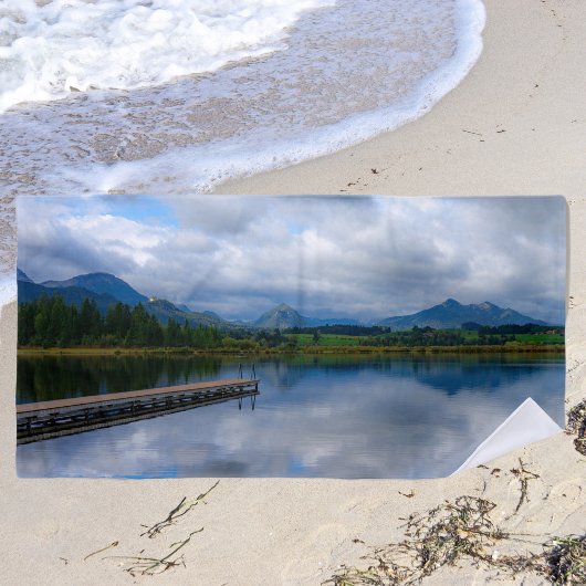 ホプフェンシー – バイエルン – アルガウ – ドイツ ビーチタオル