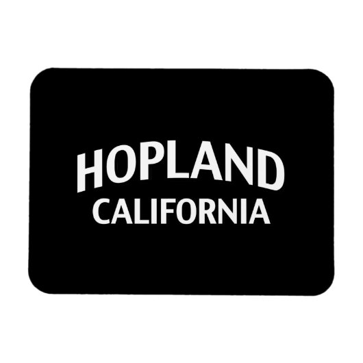 ホプランド・カリフォルニア マグネット (横)