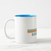 ホベサウンドフロリダサンパームツリーズ ツートーンマグカップ (左)