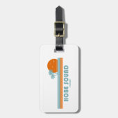 ホベサウンドフロリダサンパームツリーズ ラゲッジタグ (正面縦)