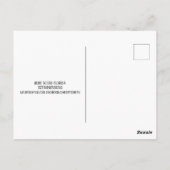 ホベサウンドフロリダ ポストカード (裏面)