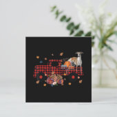 ホペットかぼちゃトラック感謝提供ハロウィーンギフト 招待状 (スタンド正面)