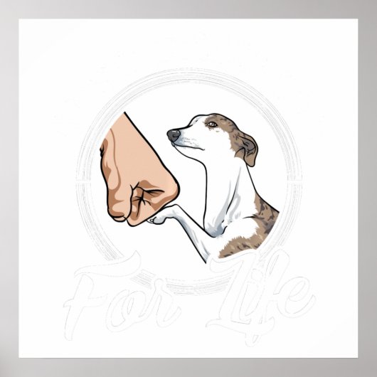 ホペット恋人ギフトホペット愛好家の汗 ポスター (正面)