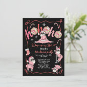 ホホおもしろいホの友情の大人のクリスマスパーティー 招待状 (スタンド正面)