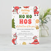 ホホおもしろいホフレンドズクリスマスパーティー 招待状 (スタンド正面)