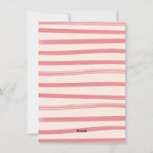 ホホおもしろいレトロサンタクリスマスパーティー シーズンカード (裏面)