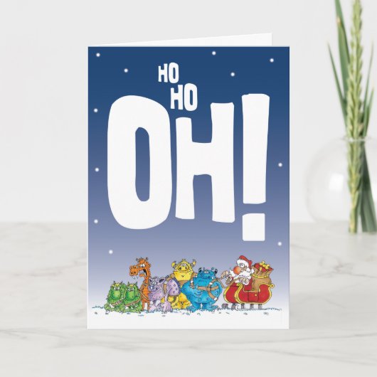 ホホオオサンタ シーズンカード (正面)