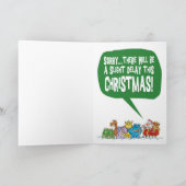 ホホオオサンタ シーズンカード (内部)