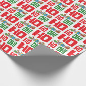 ホホオサンタ!!! ラッピングペーパー (角)