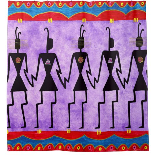 ホホカムシャワーカーテン シャワーカーテン (正面)