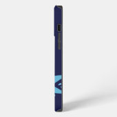 ホホジロザメのキャラクター iPhoneケース (左側面)