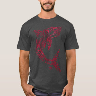 ホホジロザメの咬みつき Tシャツ