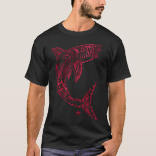 ホホジロザメの咬みつき Tシャツ