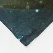 ホホジロザメの海洋の溶岩ランプ フリースブランケット (角)