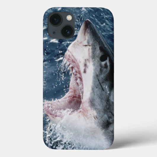 ホホジロザメの頭部 Case-Mate iPhoneケース (裏面)