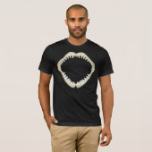ホホジロザメの顎2 (精製される) Tシャツ (正面フル)