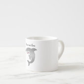 ホホジロザメ エスプレッソカップ (正面右)