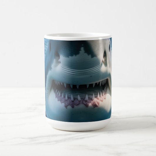 ホホジロザメ コーヒーマグカップ (中央)