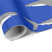 ホホジロザメ ラッピングペーパー (ロールコーナー)