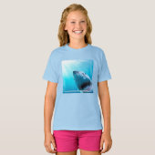 ホホジロザメ | 南アフリカ Tシャツ (正面フル)