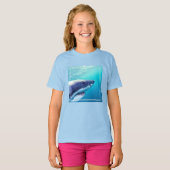 ホホジロザメ | 南アフリカ Tシャツ (正面フル)