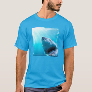 ホホジロザメ   南アフリカ Tシャツ