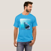 ホホジロザメ | 南アフリカ Tシャツ (正面フル)