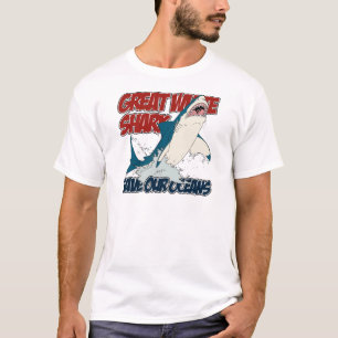 ホホジロザメ Tシャツ