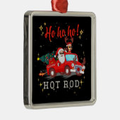 ホホホクリスマスサ改造ンタトナデートラック メタルオーナメント (右)