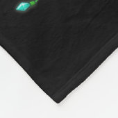 ホホホシュナウザードッグサンタ小妖精や小人ハットトナディアキリスト フリースブランケット (角)