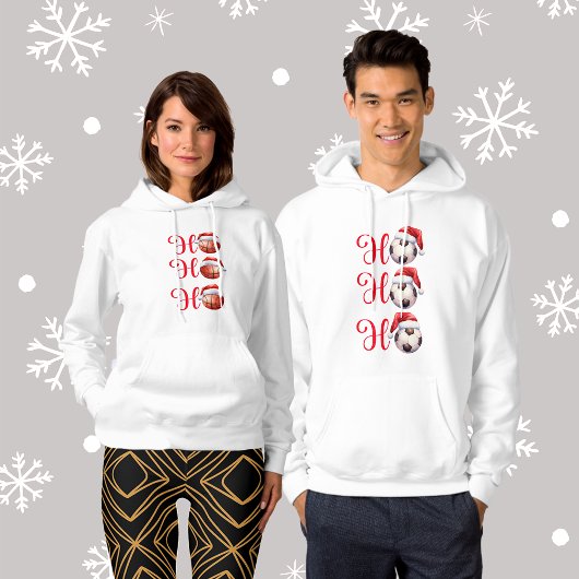 ホホホホクリスマスサッカーサッカー パーカ